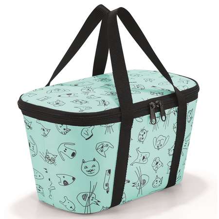 Термосумка детская Reisenthel Coolerbag XS cats and dogs mint