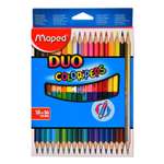 Карандаши цветные MAPED Color Peps 2сторонние 36цветов 18шт 829601