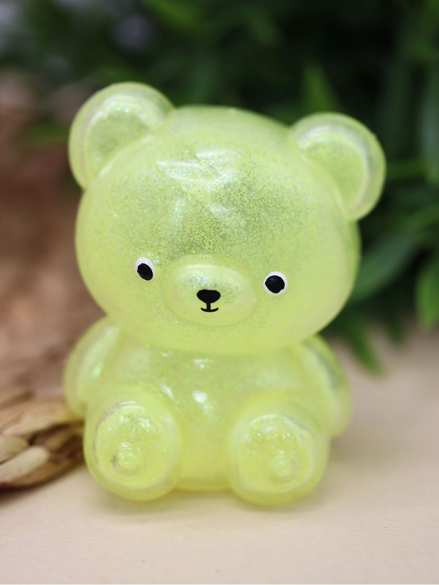 Мялка-антистресс iLikeGift Bear yellow - фото 1