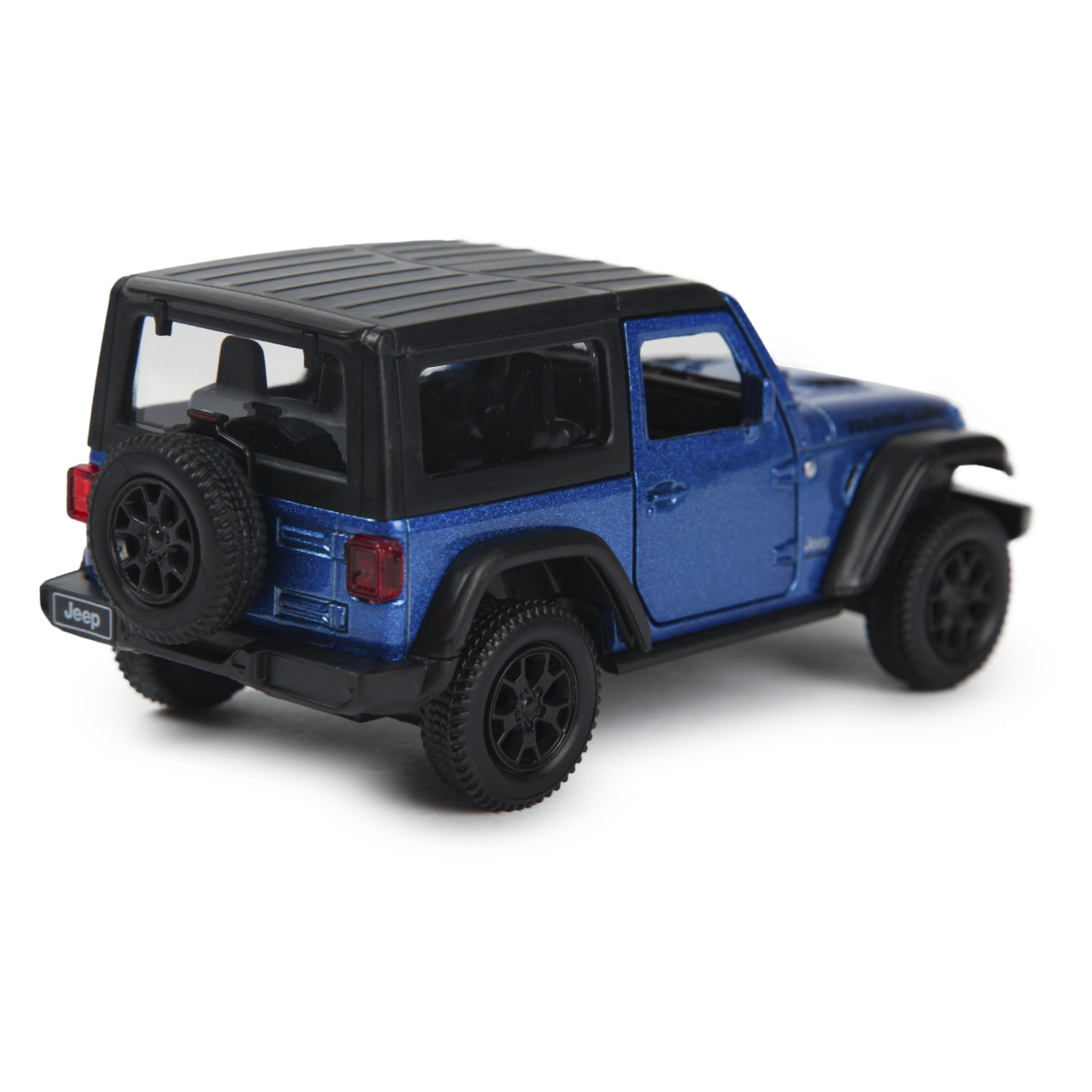 Автомобиль Mobicaro Jeep Rubicon Open Top 1:32 голубой 544060(A) - фото 5