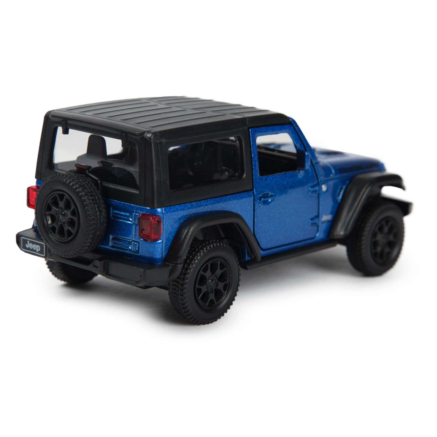 Машинка Mobicaro 1:32 Jeep Rubicon Hard Top Голубая 544060(A) 544060(A) - фото 5