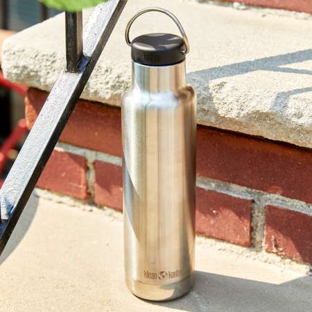 Термобутлыка Klean Kanteen Insulated Classic 20oz Brushed Stainless 592 мл