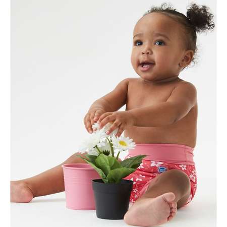 Подгузник для плавания Splash About Happy Nappy Розовый сад L