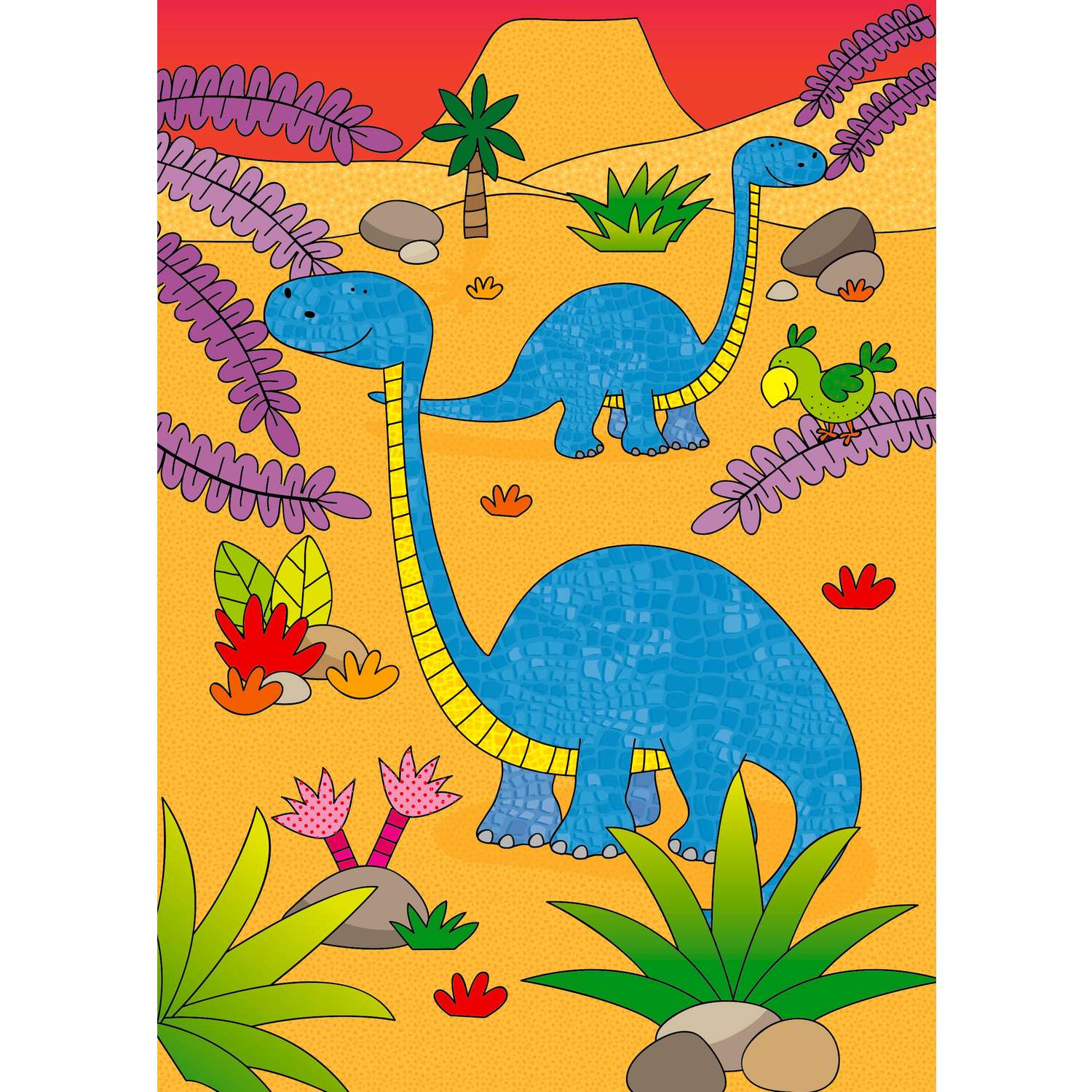 Водная раскраска Galt Динозавры 1004660 - фото 6