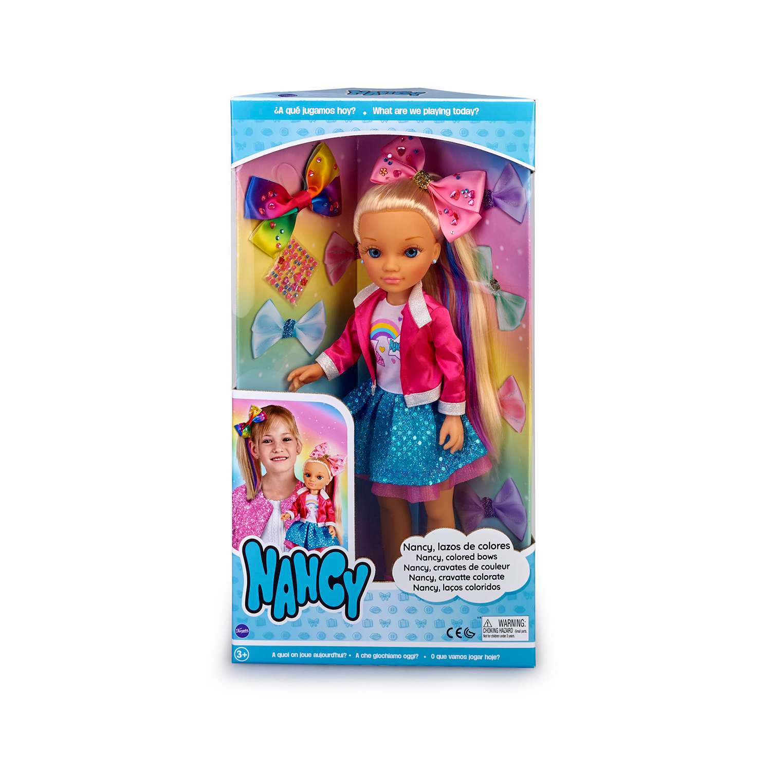 Кукла Famosa Нэнси с разноцветными бантиками 700015513 - фото 4