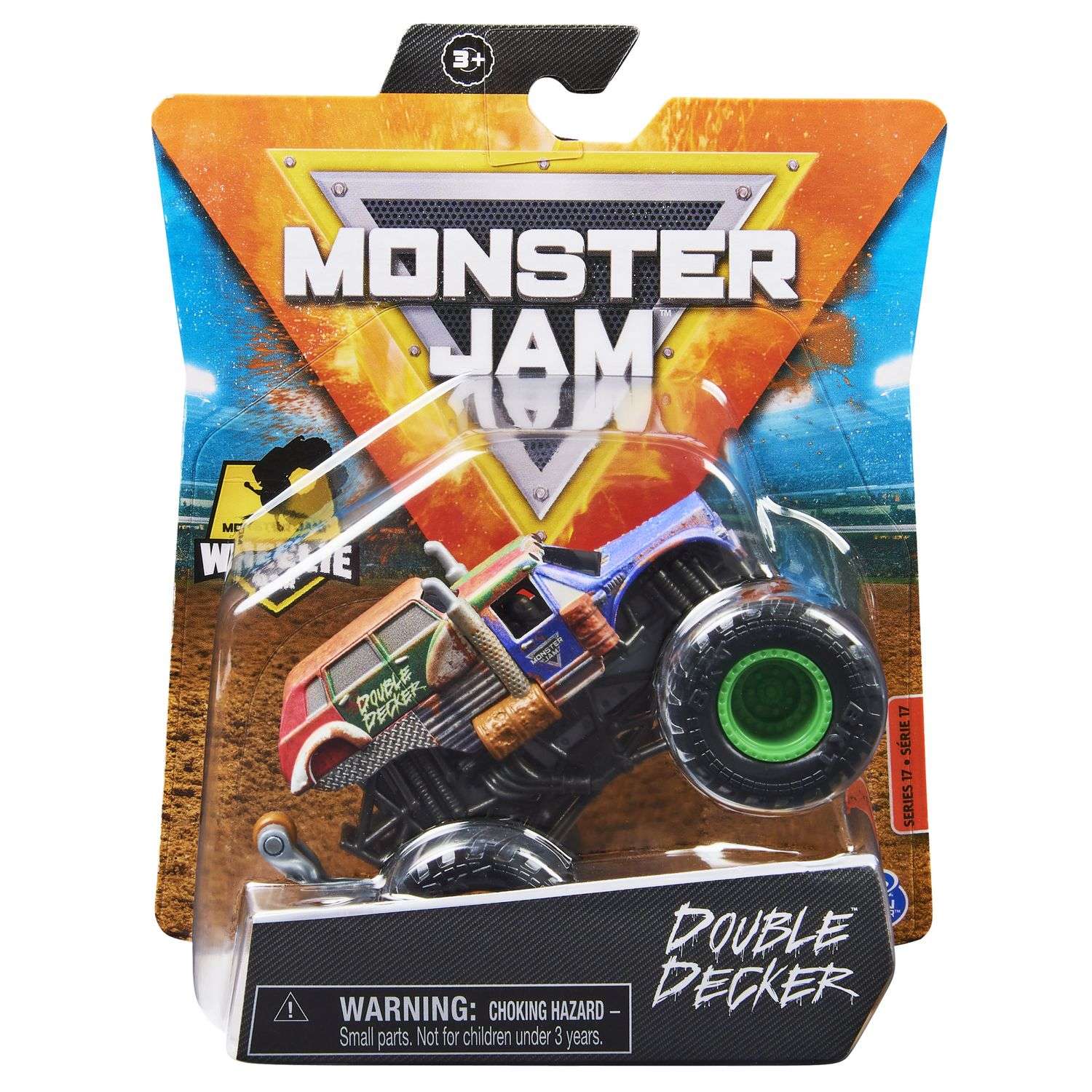 Машинка Monster Jam 1:64 Double Decker 6044941/20130582 6044941 - фото 2