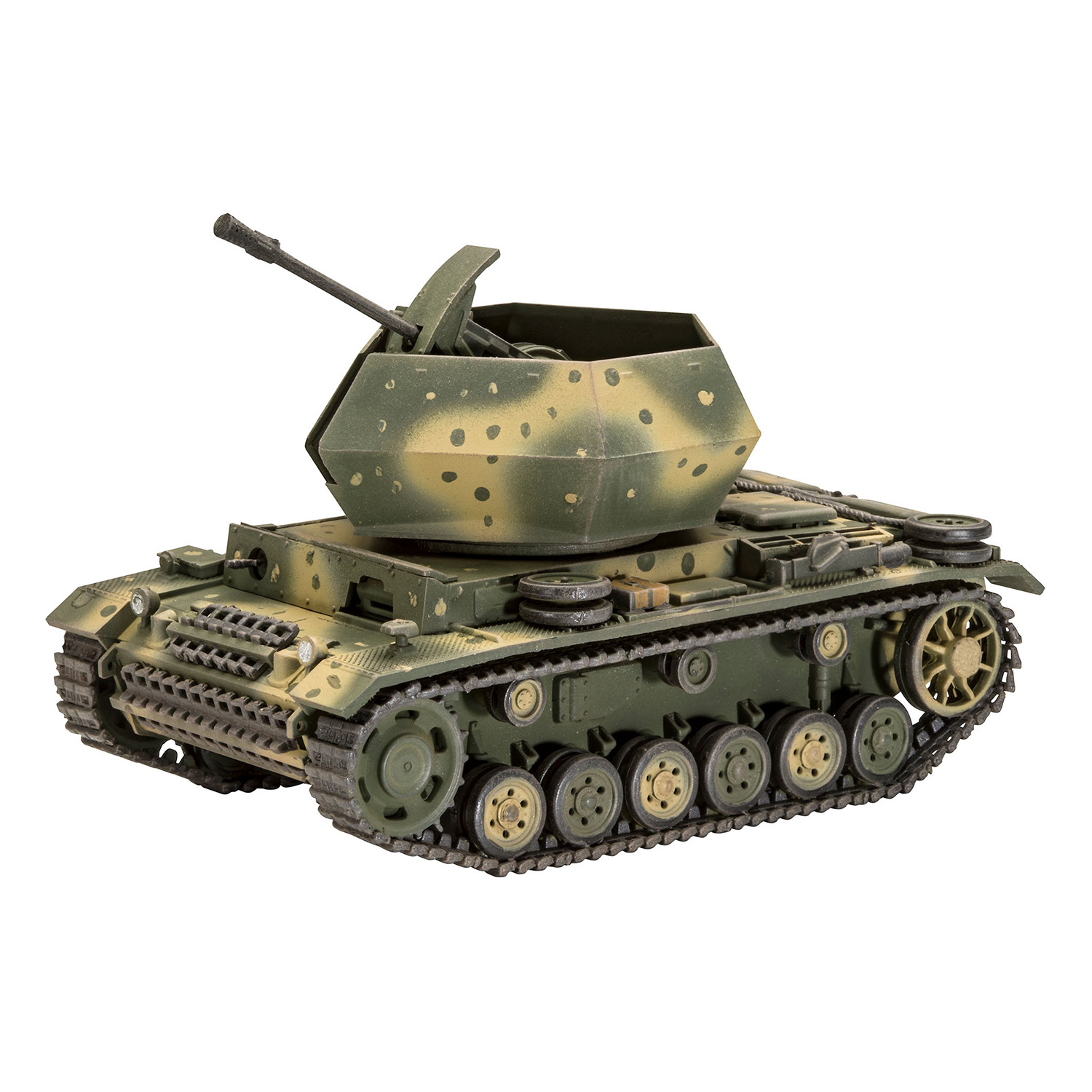 Сборная модель Revell Самоходная артиллерийская установка Flakpanzer III Ostwind 03286 - фото 1