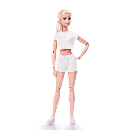 Комплект одежды для кукол Barbie VIANA белый и черный