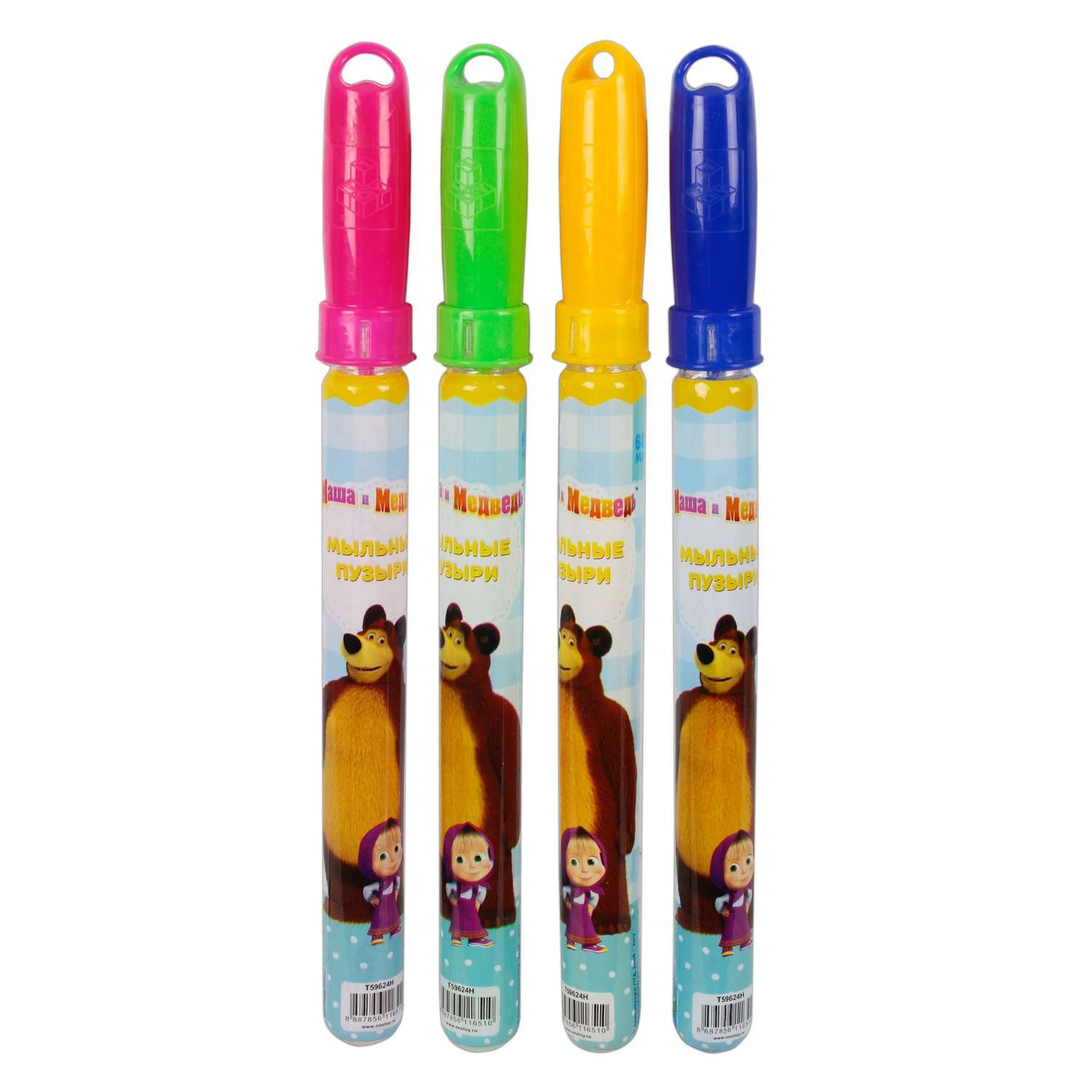 Мыльные пузыри 1TOY Маша и медведь в ассортименте - фото 1