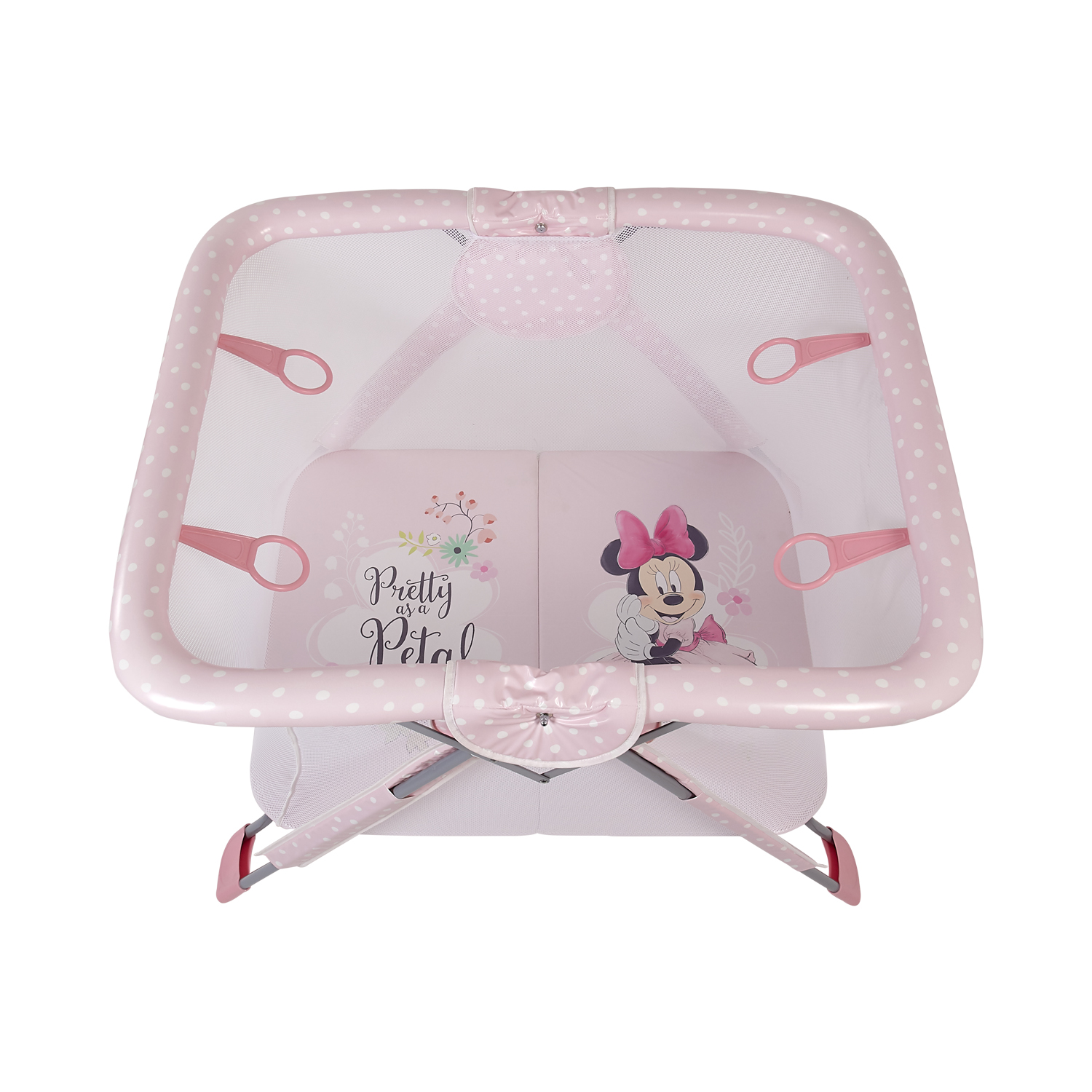 Манеж Polini kids Disney baby Comfort Минни маус Фея Розовый 0002109-2 - фото 6