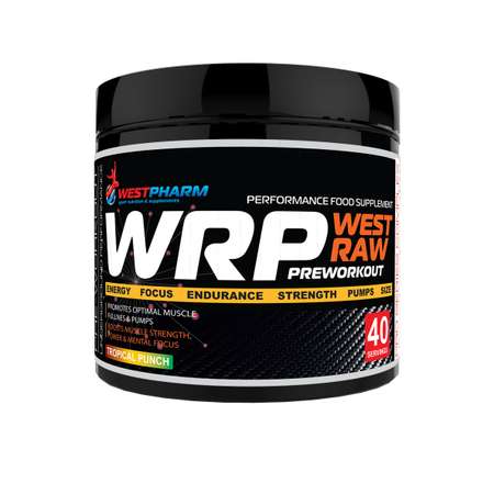 Предтренировочный комплекс WESTPHARM WRP Tropical punch 40 порций