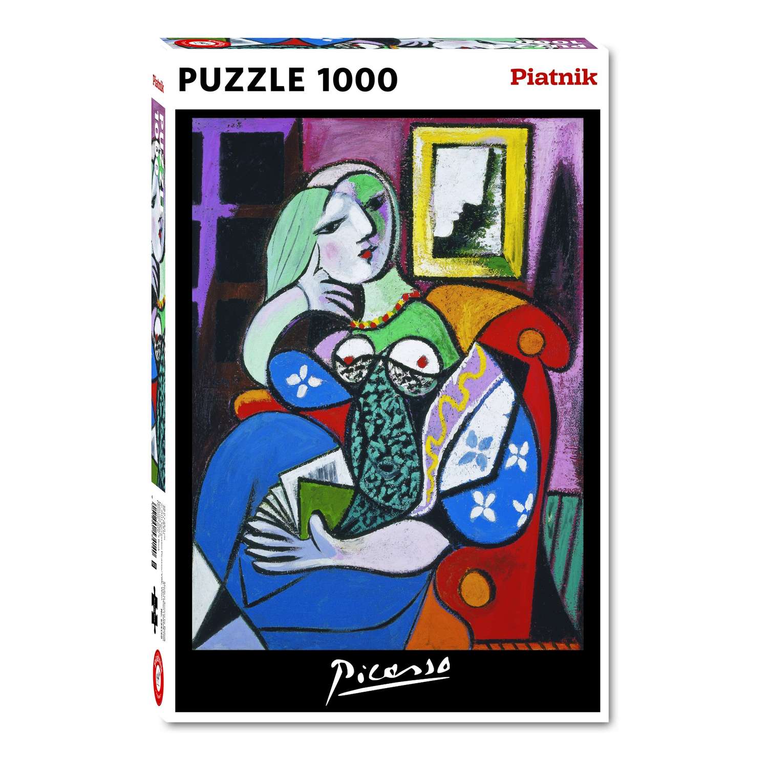 Пазл  PIATNIK Пабло Пикассо Женщина с книгой 1000 элементов - фото 1