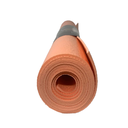 Коврик для спорта и фитнеса Ramayoga Puna персиковый размер 185 x 60 x 0.35 см