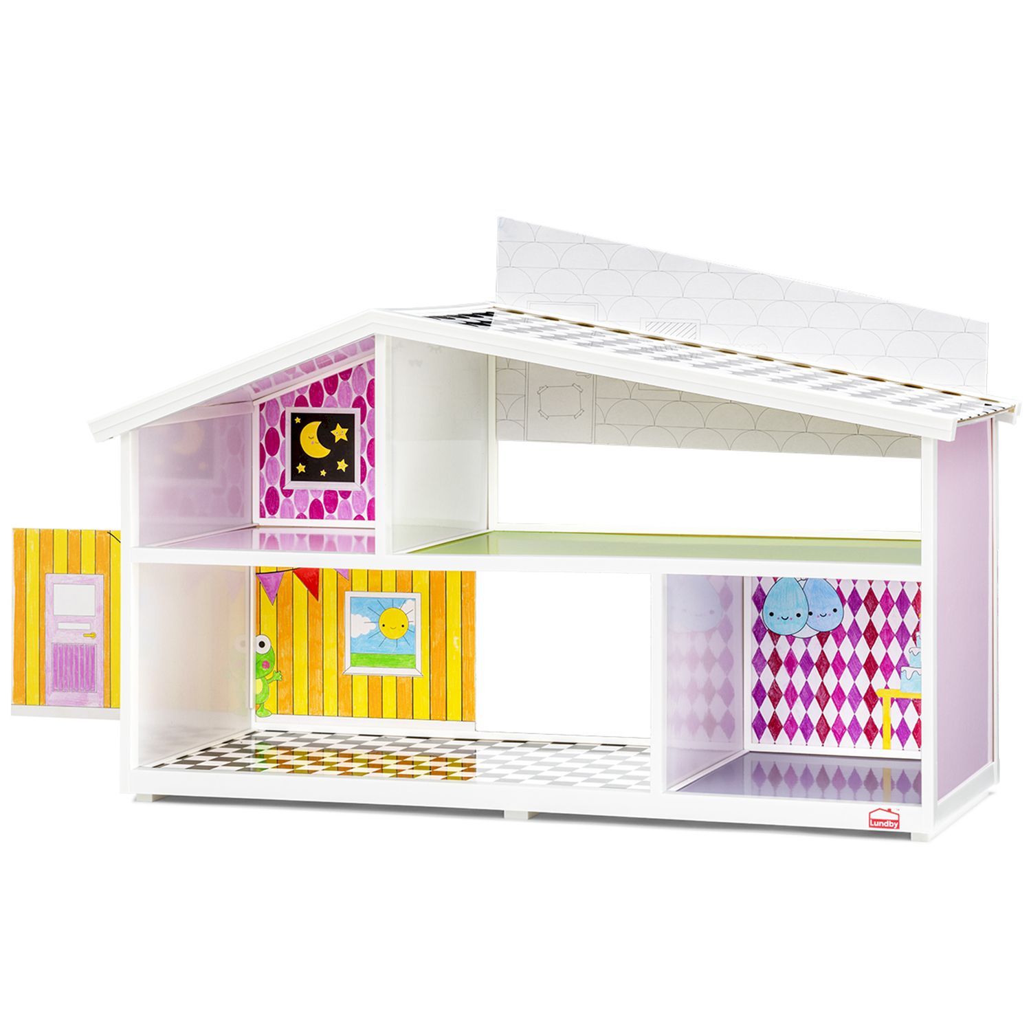 Аксессуары для домика Lundby Обои креатив 4предмета LB_60906000 LB_60906000 - фото 7