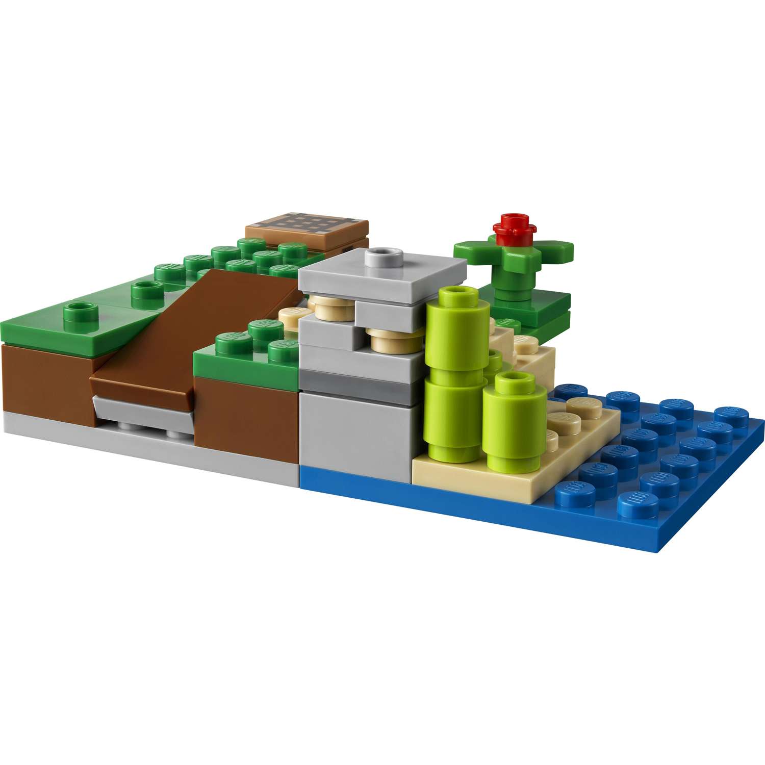 Конструктор детский LEGO Minecraft Засада Крипера 21177 - фото 4