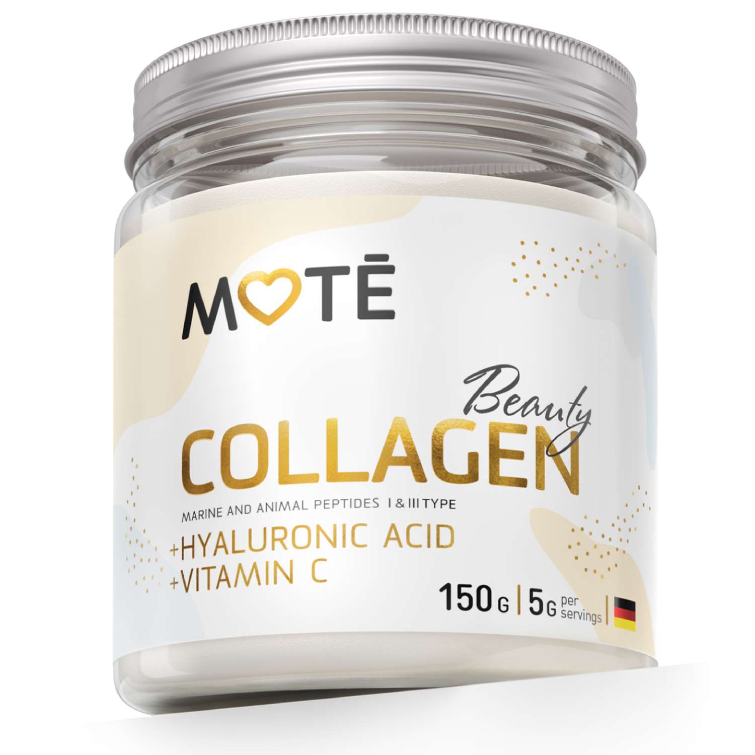 Коллаген Mote / Мотэ с витамином С и гиалуроновой кислотой 150 г - фото 1