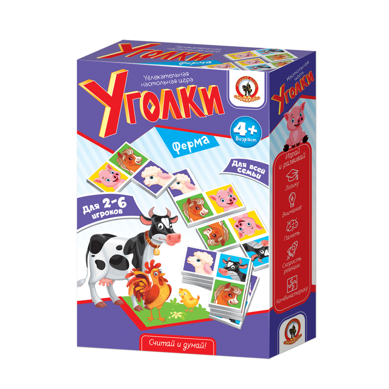 Настольная игра Русский стиль Уголки Ферма - фото 1