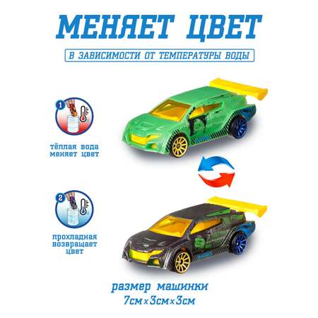 Автомобиль Hot Wheels меняющая цвет Loop Coupe