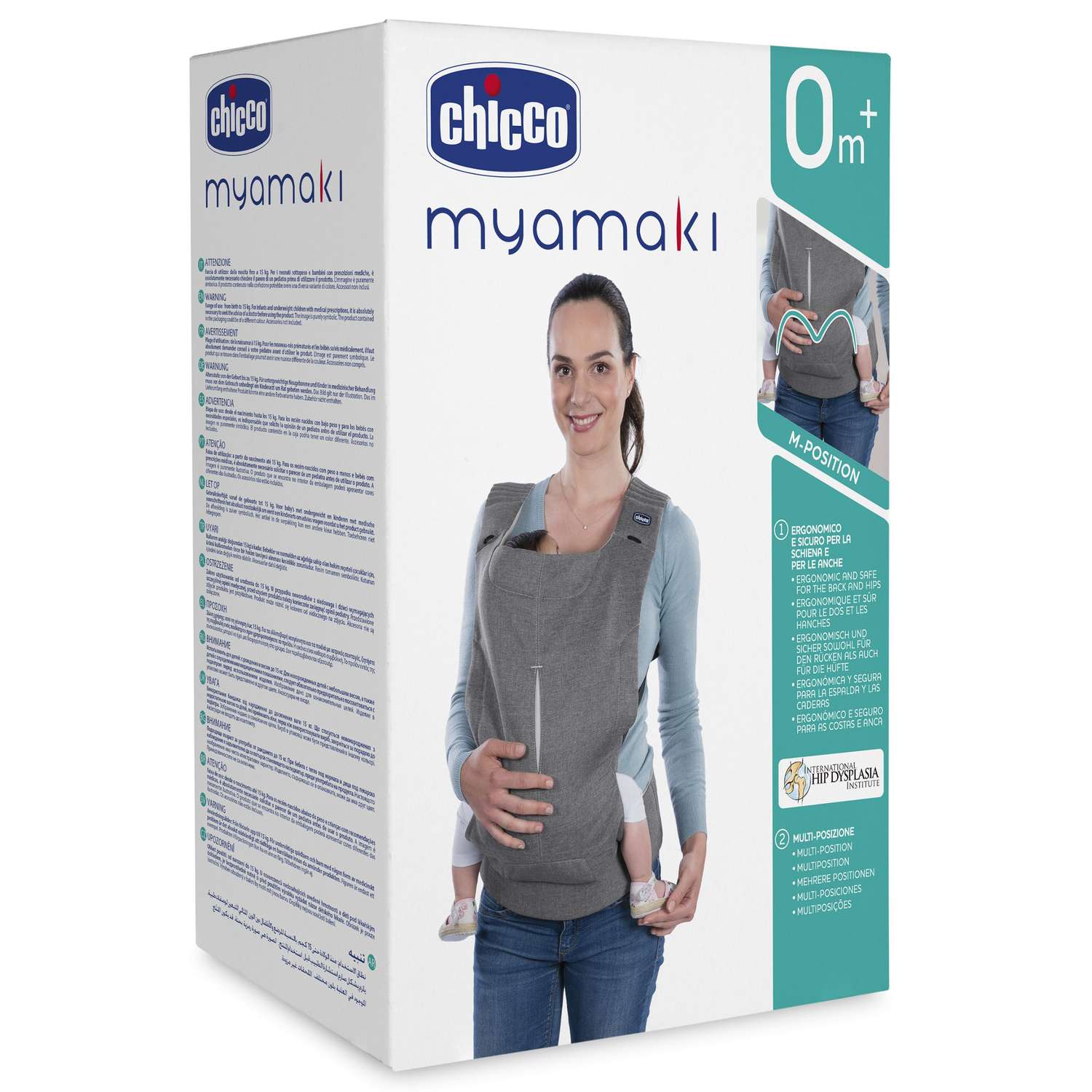 Переноска-кенгуру Chicco Myamaki Elegance - фото 2