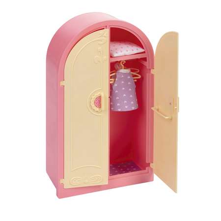Шкаф для куклы ОГОНЁК Маленькая принцесса С-1505