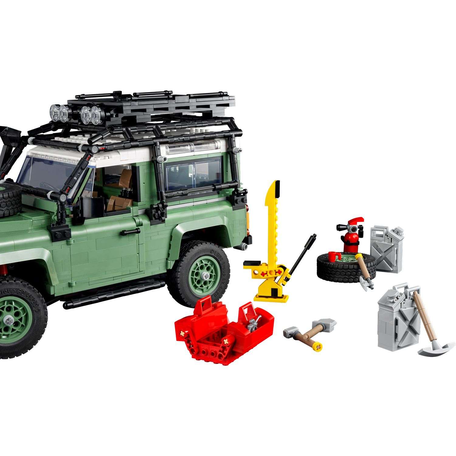 Конструктор LEGO Icons Land Rover Classic Defender 10317 - фото 5