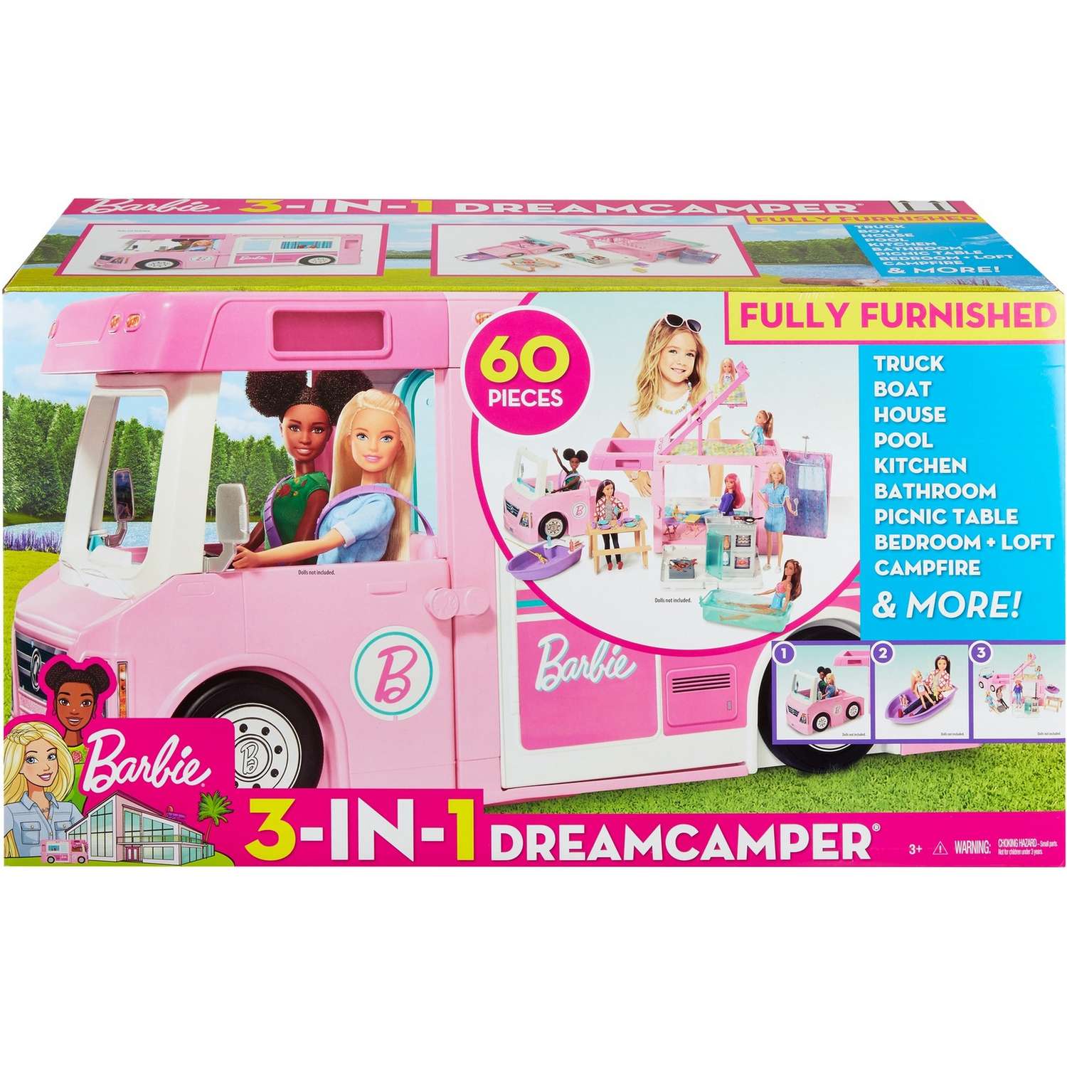 Набор игровой Barbie Дом мечты на колесах GHL93 GHL93 - фото 2