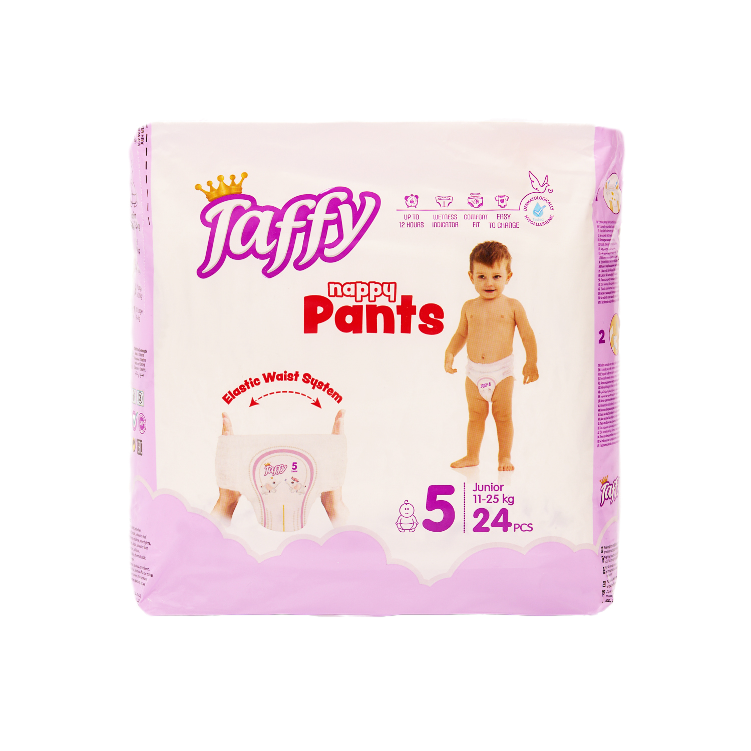 Подгузники-трусики Taffy Premium Care happy Pants 5 Junior 11-25 кг 24 шт - фото 1