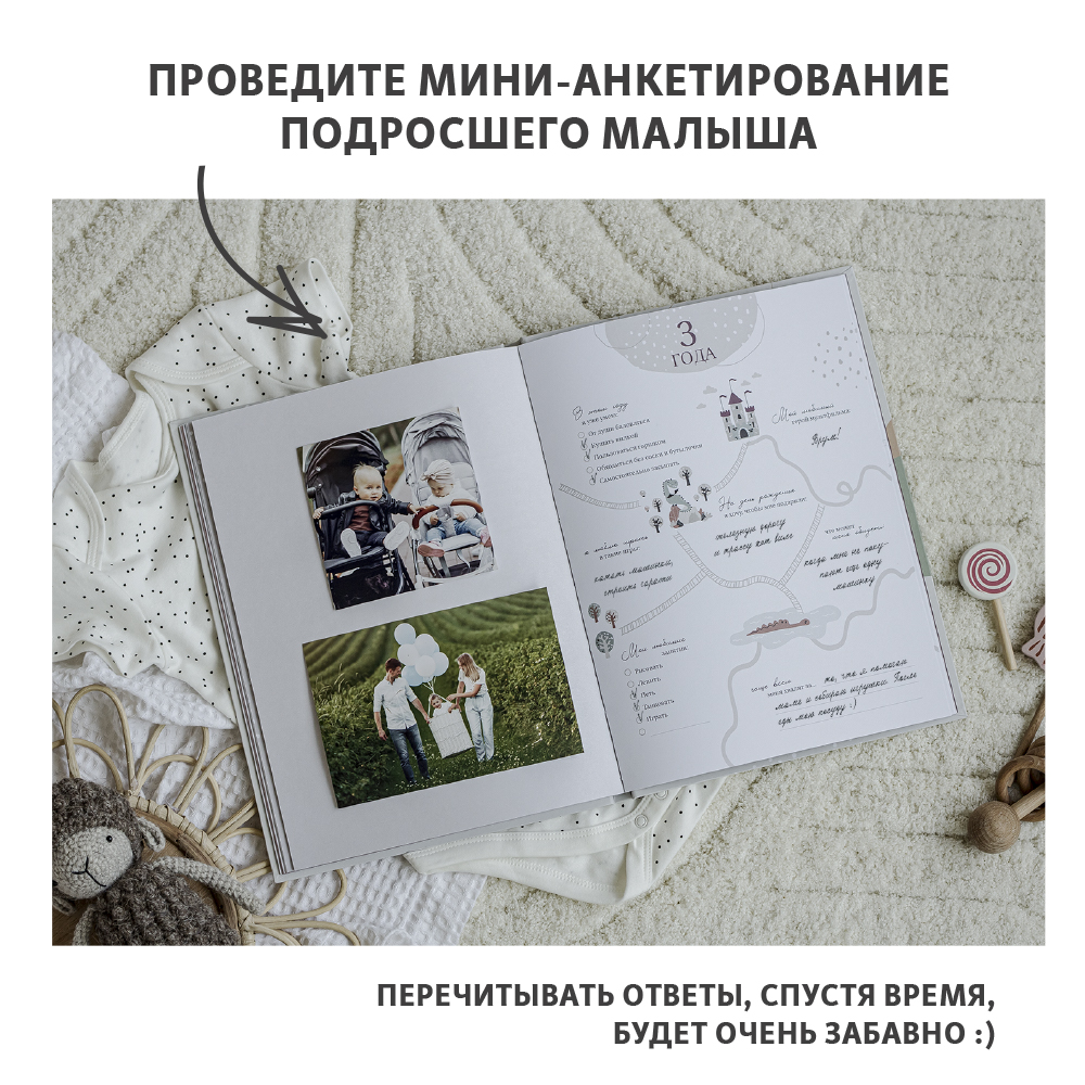 Фотоальбом-дневник Moms Recordbook История детства - фото 6