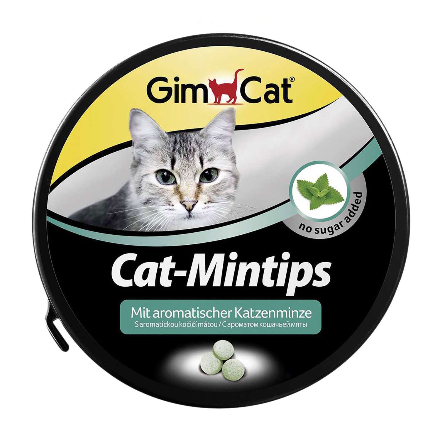 Лакомство для кошек Gimcat Кошачья мята 200г - фото 1