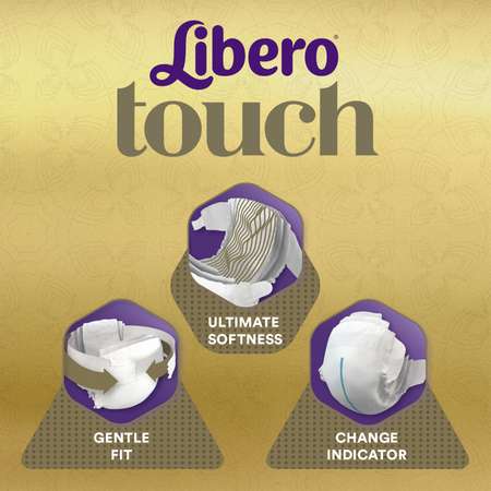 Подгузники Libero Touch 3 4-8кг 52шт