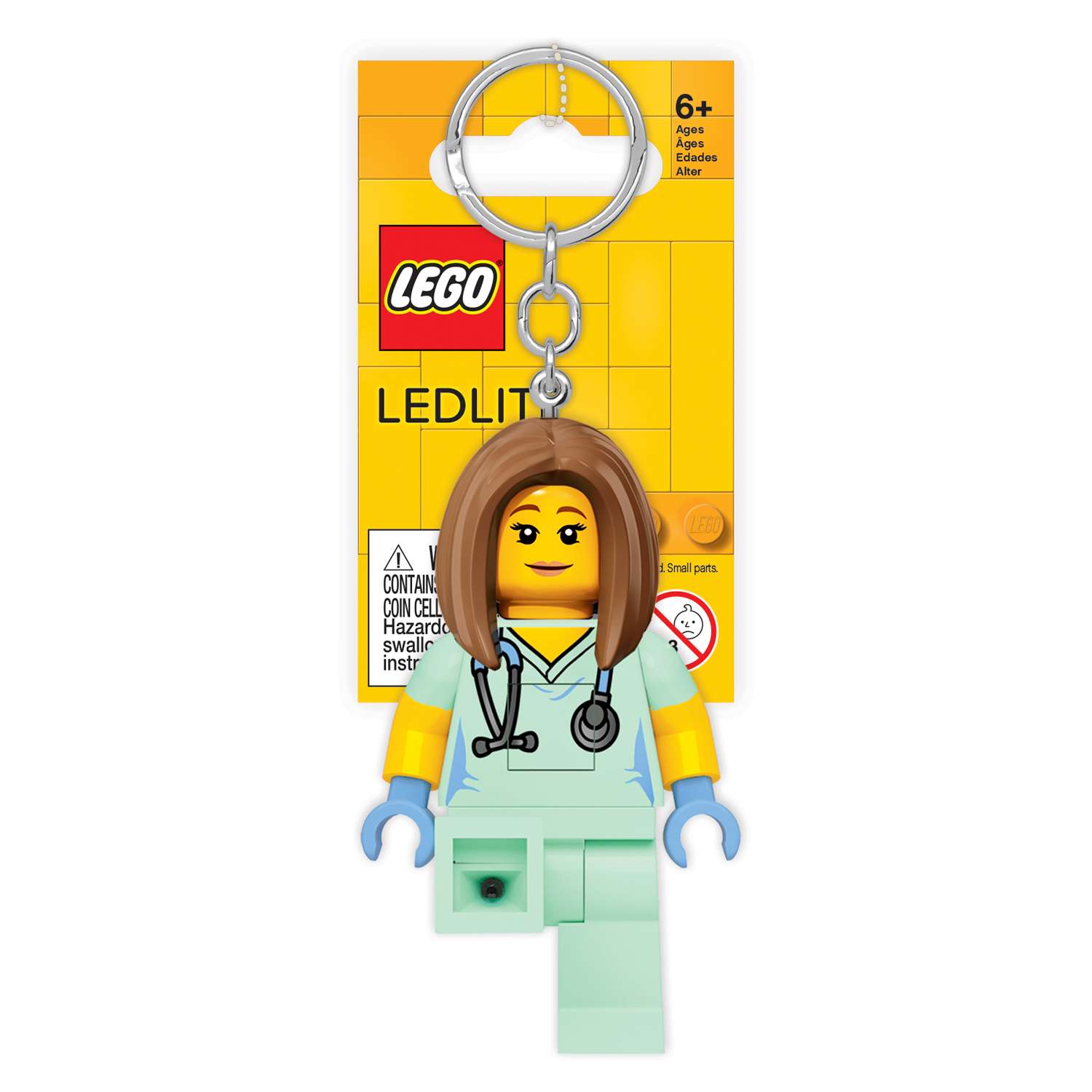Брелок-фонарик LEGO Nurse - фото 2