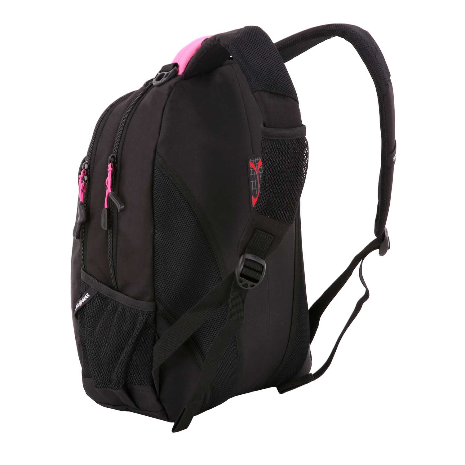 Рюкзак Swissgear черный бирюзовый фьюжн 2 мм рипстоп - фото 2