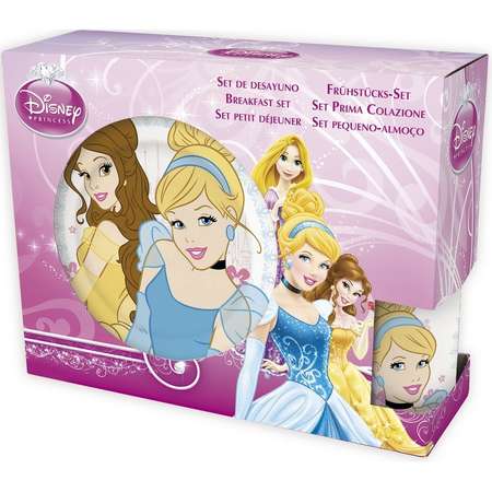 Набор керамической посуды STOR в подарочной упаковке Snack Set Strictly Princess (3 шт.)