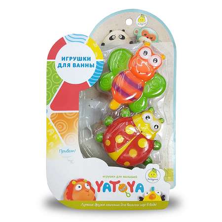 Игрушка для ванной Yatoya Летний сад 2шт 12295-1