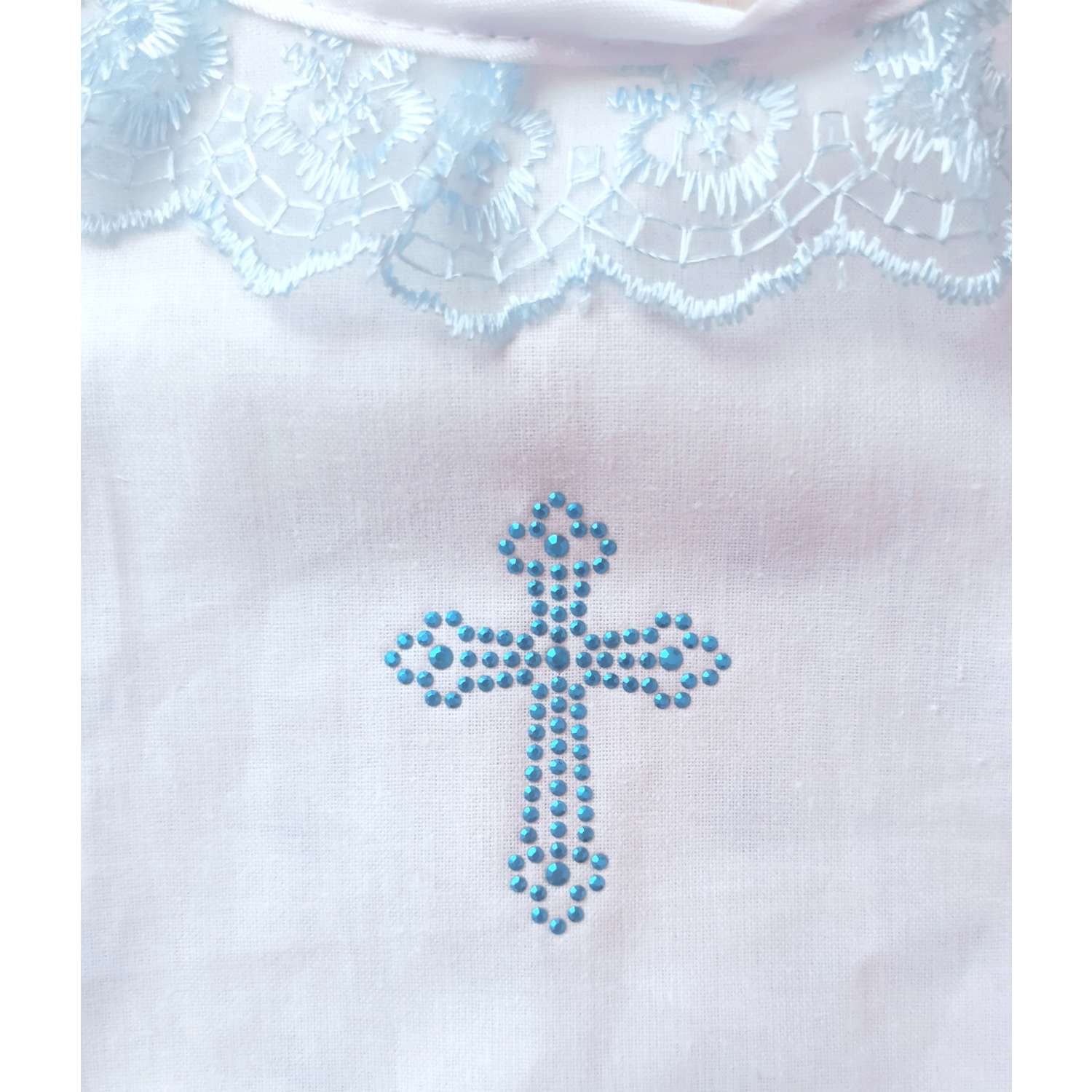 Рубашка и чепчик для крещения RGunion РубашкаЧепКрещ - фото 2