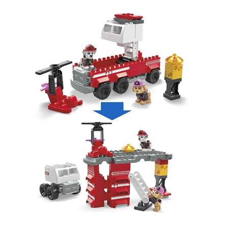 Конструктор Mega Bloks Paw Patrol Marshalls Ultimate Fire Truck