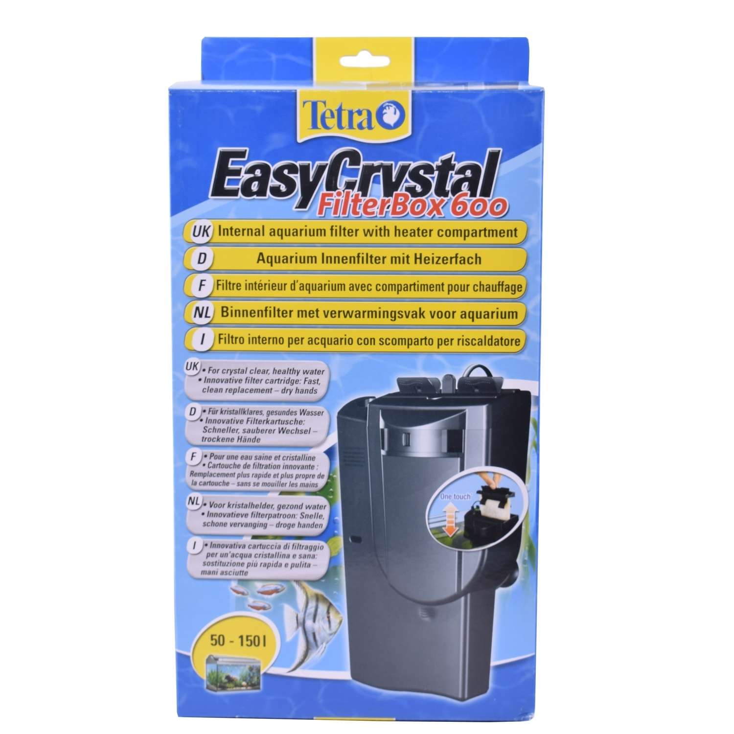 Фильтр для аквариумов Tetra EasyCrystal 600 Filter Box внутренний 100-130л - фото 2