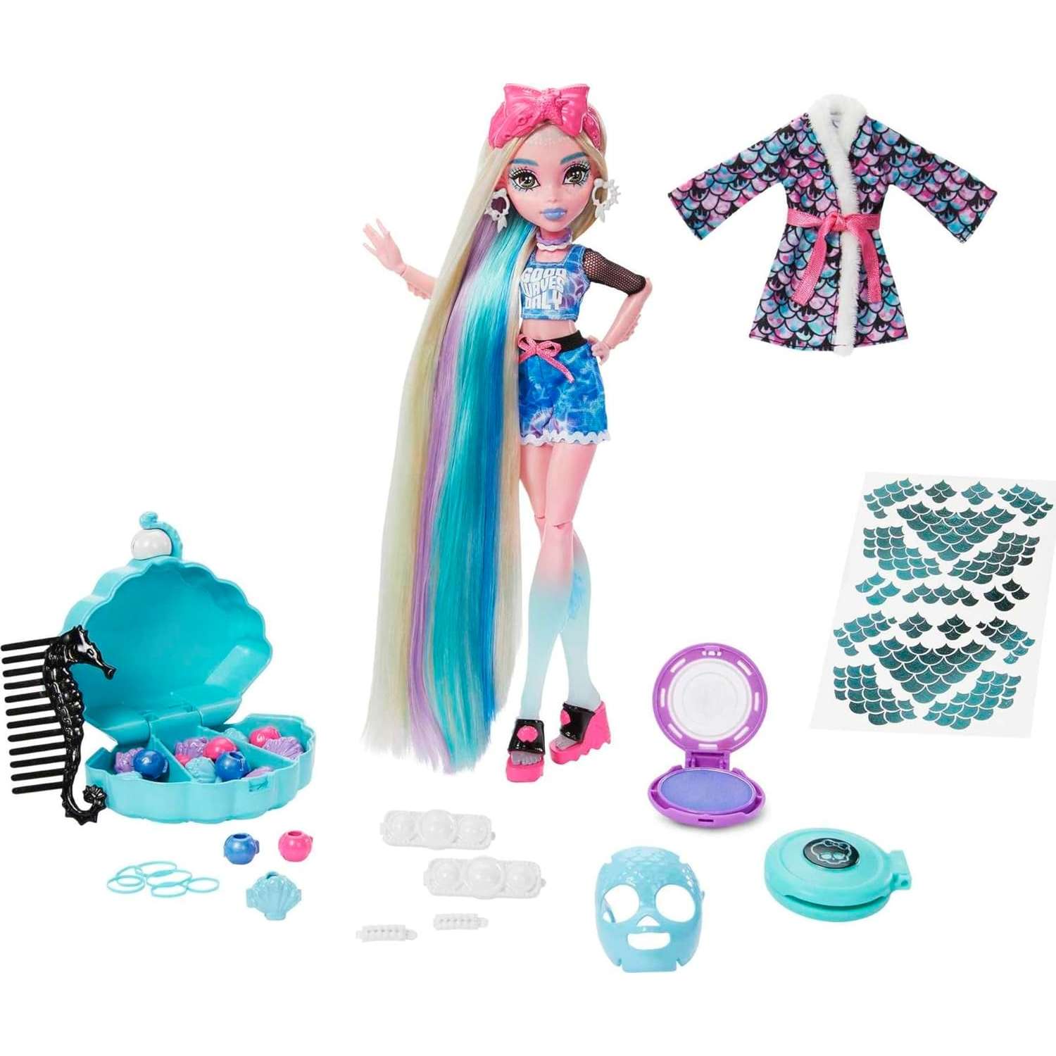 Набор игровой Monster High день SPA с Лагуной Блу и аксессуарами HKY69 HKY69 - фото 1