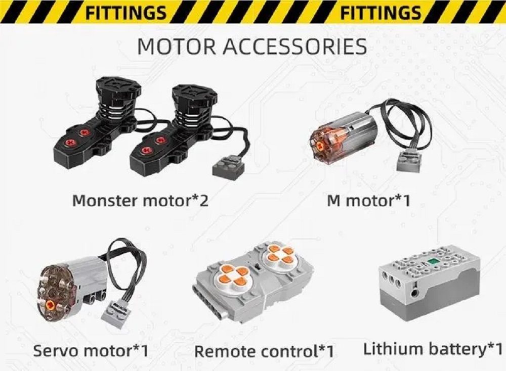 Конструктор Mould King Модель автосалона Гоночный грузовик MKII с ДУ и моторизацией 2638+pcs - фото 12