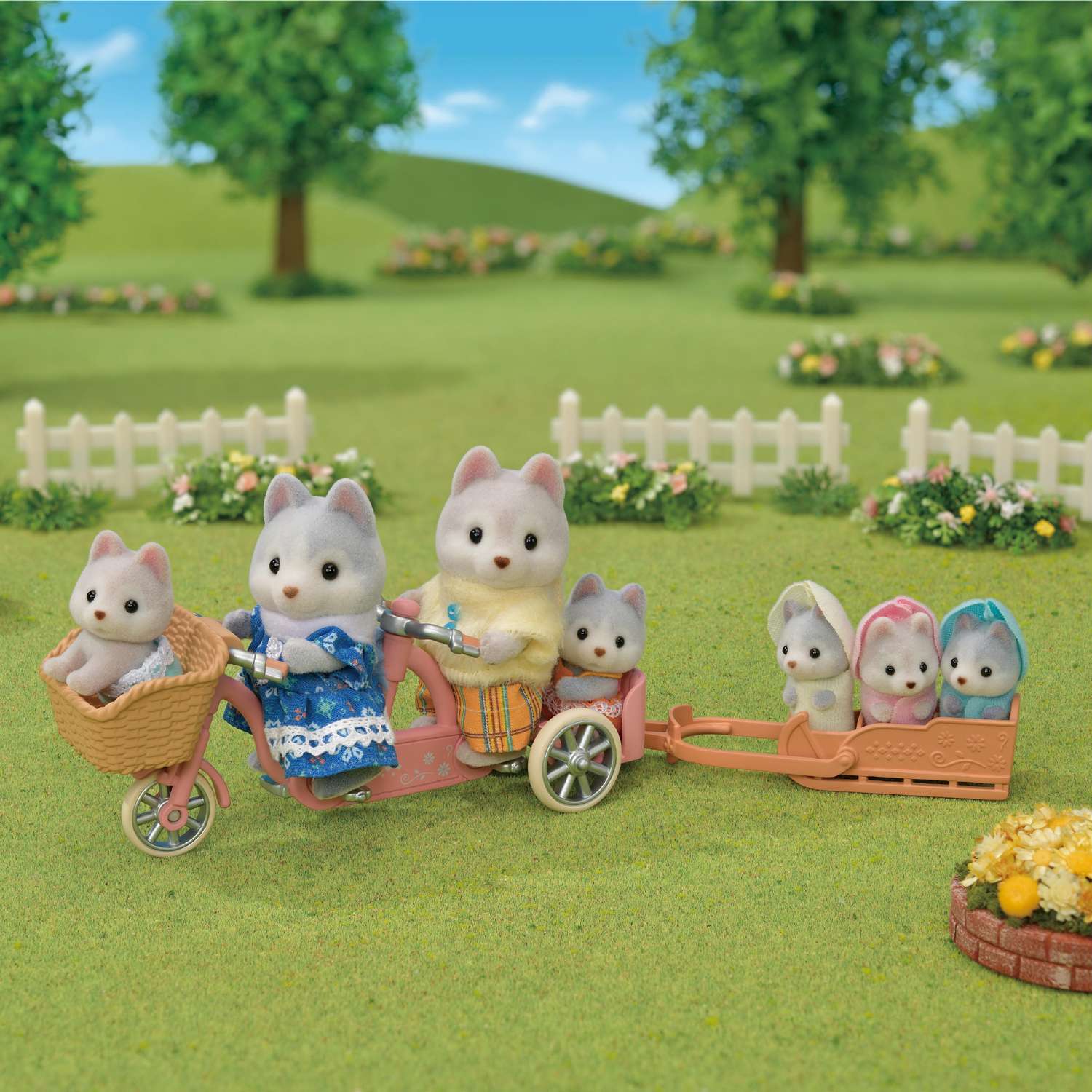 Набор Sylvanian Families Семья Хаски 5636 - фото 3