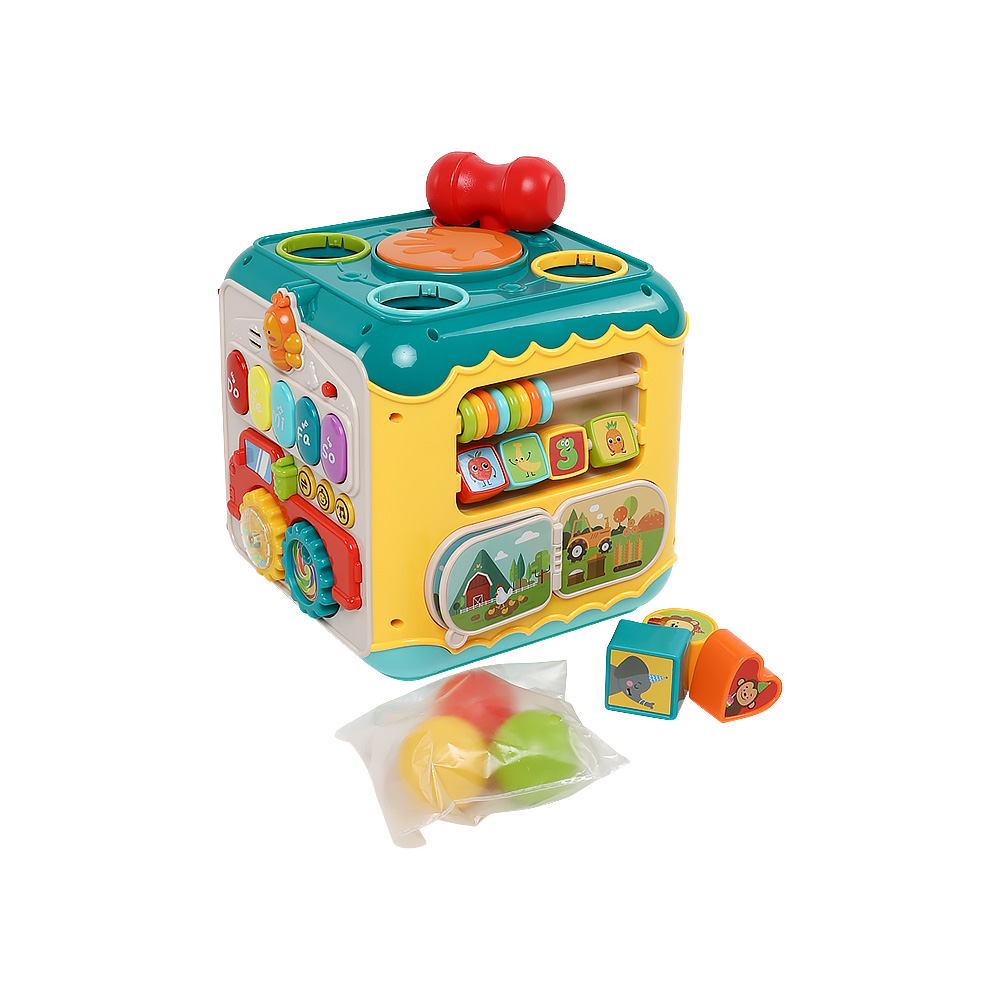 Развивающий детский центр EVERFLO Activity Cube HS0460988 - фото 1