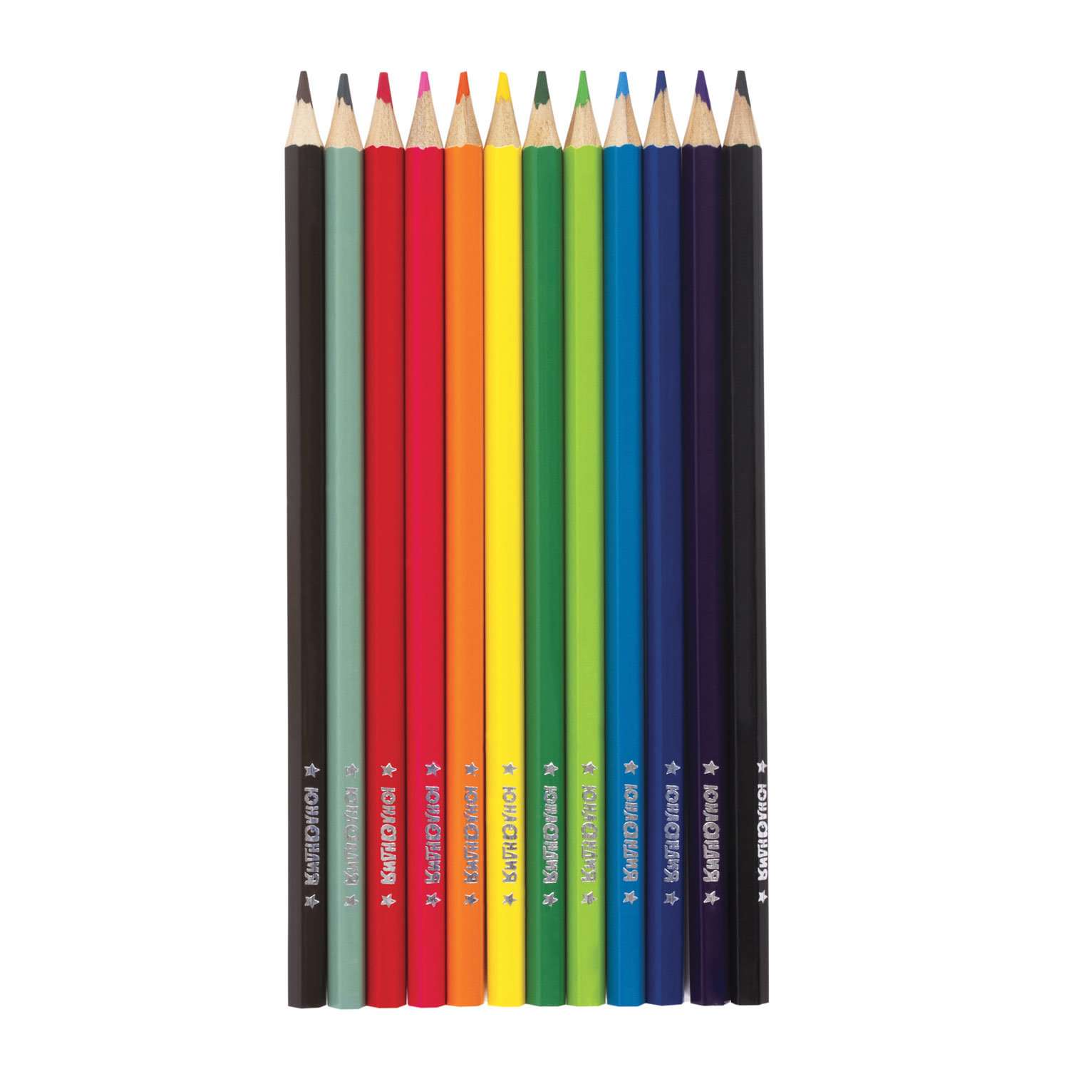 Карандаши цветные Юнландия акварельные художественные для рисования набор 12 цветов - фото 7