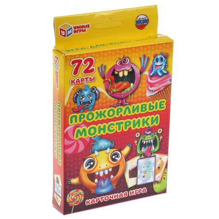 Карточная игра Умные Игры Прожорливые монстрики