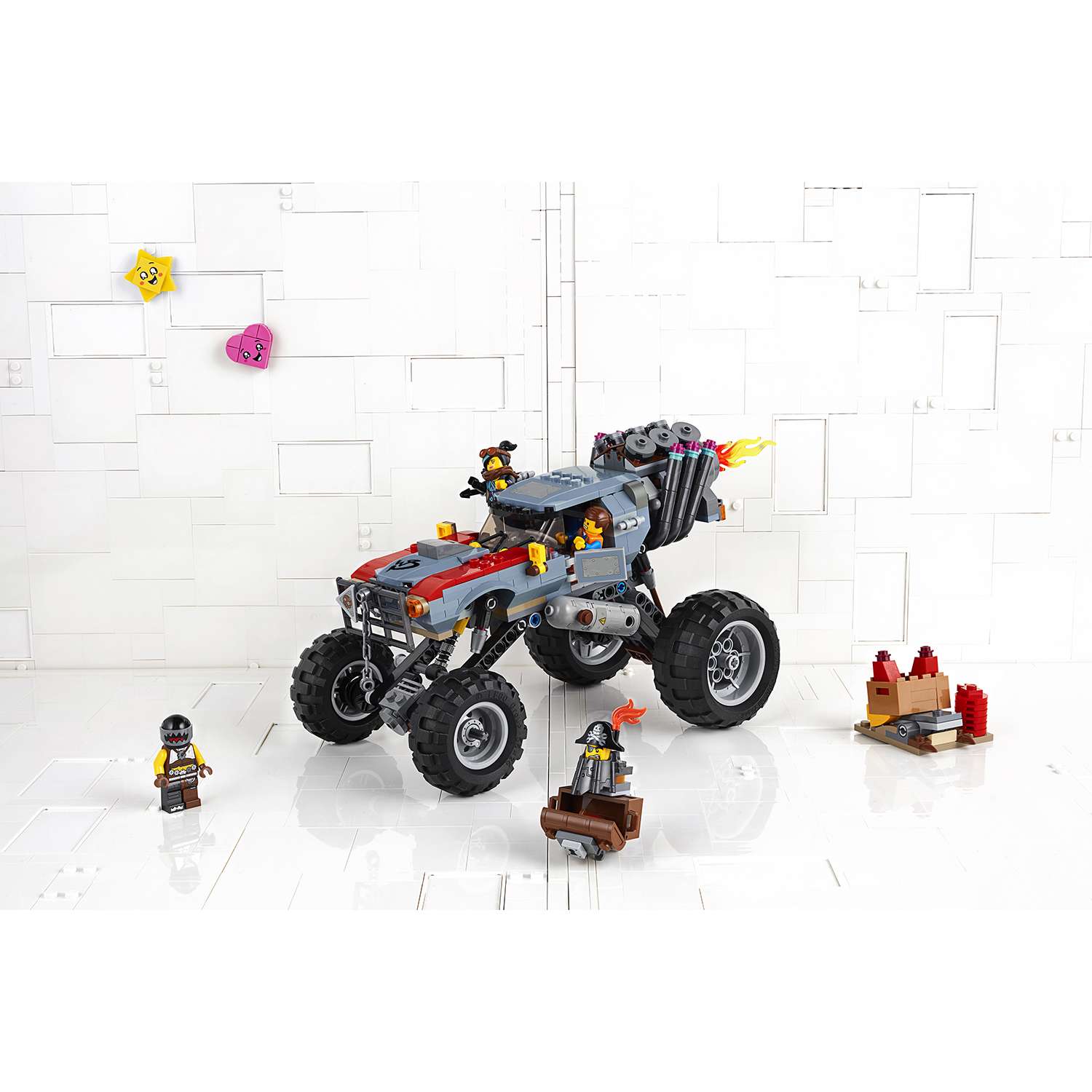 Конструктор LEGO Побег Эммета и Дикарки на багги 70829 - фото 8