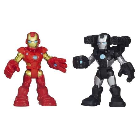 Набор из 2 фигурок Playskool IRON MAN & WAR MACHINE