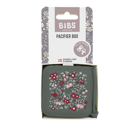 Контейнер для пустышки BIBS Liberty Chamomile Lawn - Pine