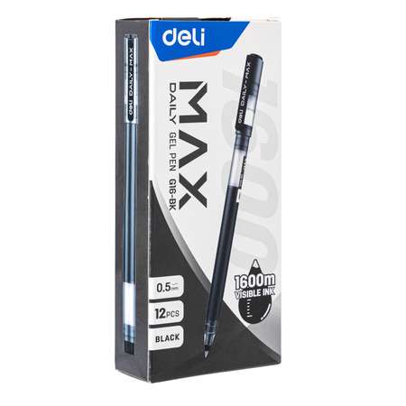 Ручка гелевая Deli Daily Max EG16 1504105
