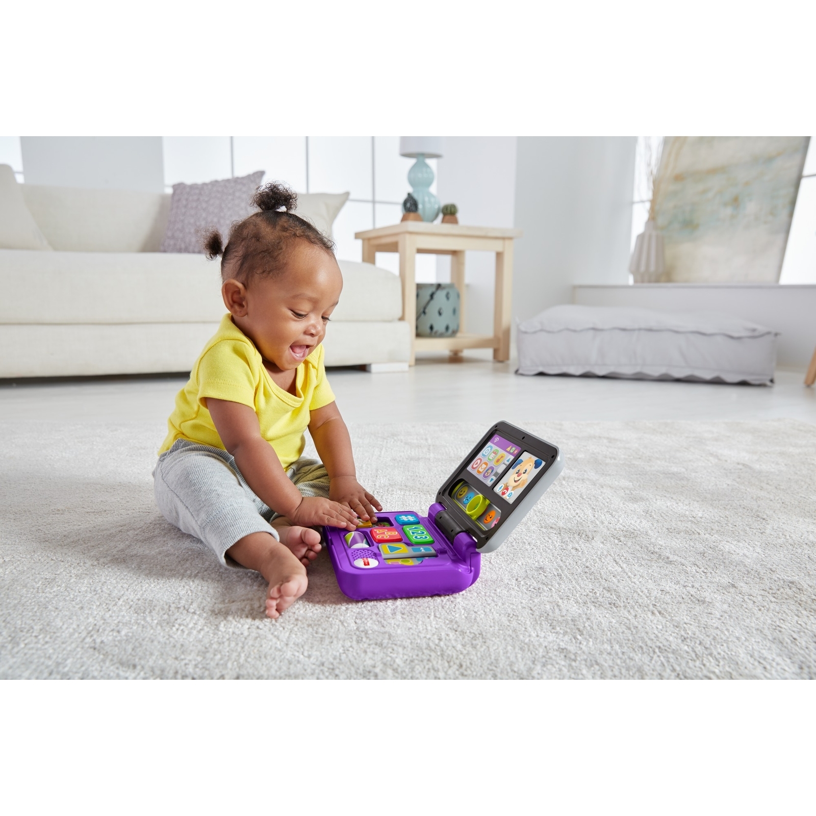 Игрушка Fisher Price Смейся и учись Ноутбук ученого щенка FXK38 - фото 11