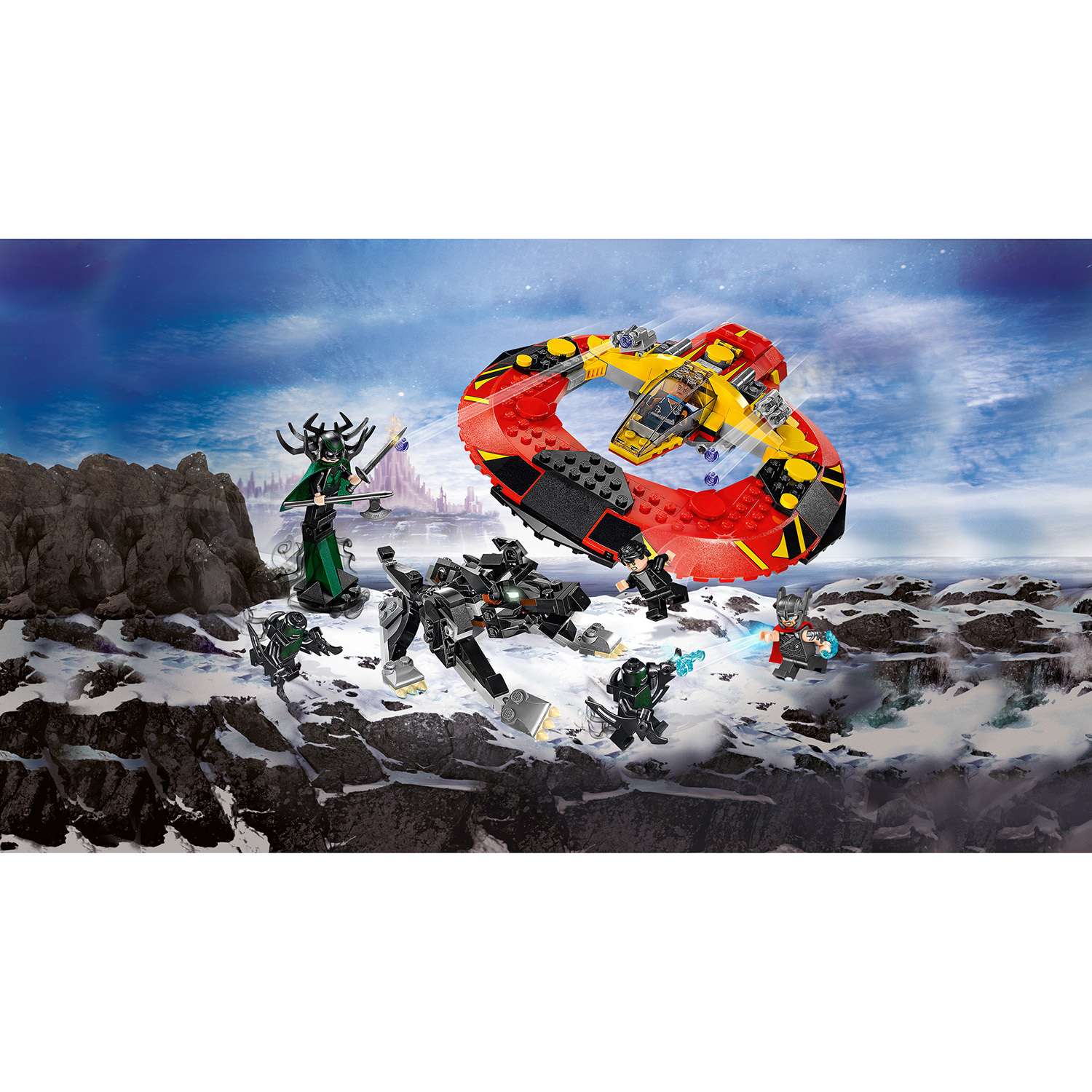 Конструктор LEGO Super Heroes Решающая битва за Асгард (76084) - фото 4