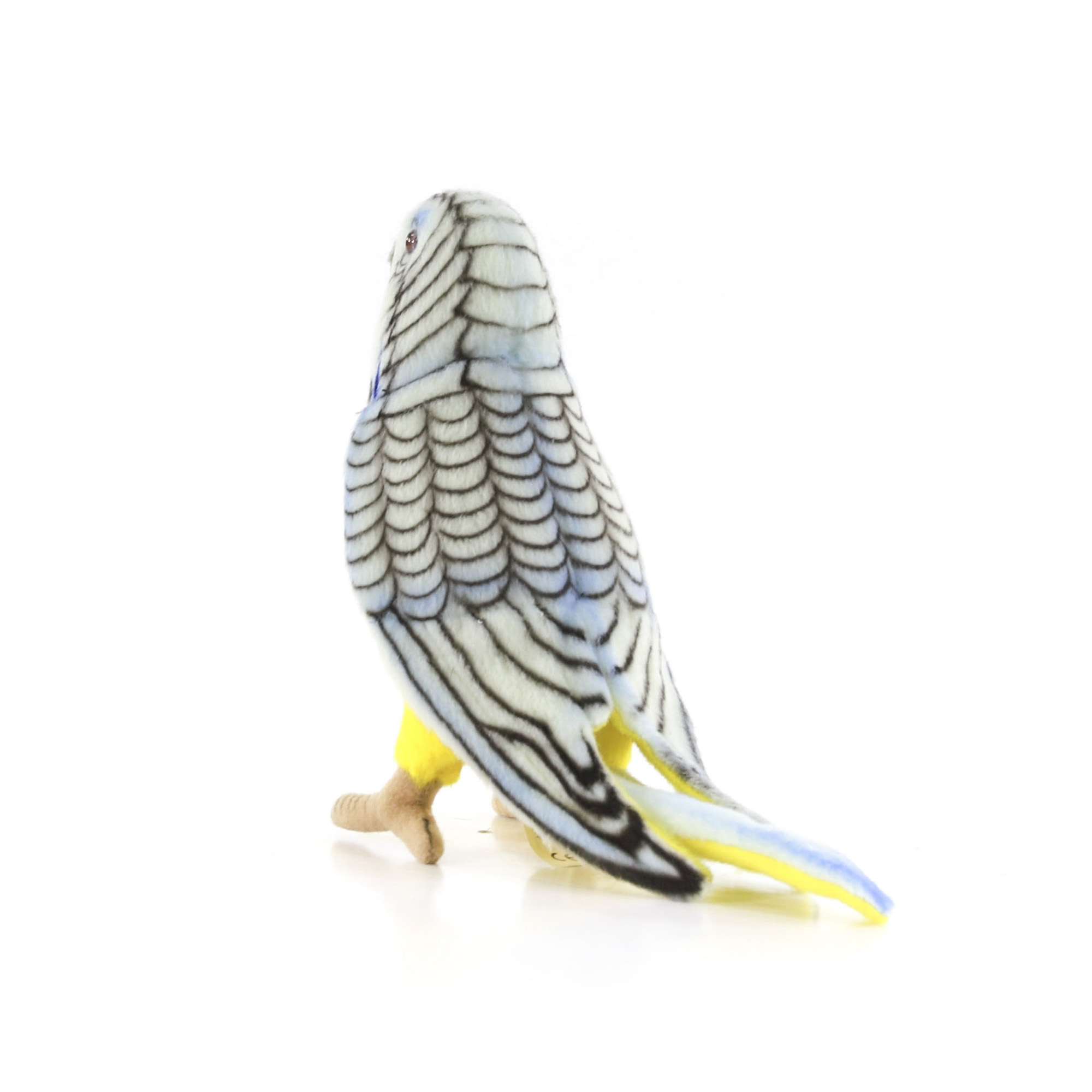 Реалистичная игрушка HANSA Попугай волнистый голубой 15 см - фото 7
